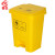 30L废物垃圾桶脚踩带盖塑料垃圾箱小区实验室15L废物箱污物桶 50升垃圾袋70cm*80cm平口