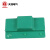 天旭热缩型母排保护盒10KV绝缘保护罩铜排接线盒T型120/125*10绿色 1个