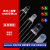 3mm 5mmLED灯珠发光二极管指示灯F3 F5红绿蓝色双色发光二极管 3MM 透明 红绿双色 共负 (50只)