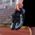 鸿星尔克同款断码断码黄金切尔西男童运动足球鞋儿童田径跑步钉鞋青少年中 黑色 35码
