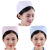 护士帽医师帽蓝条一横杠一斜杠白色多色护士帽 一斜杠护士帽白色 均码