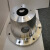 PK型铝合金钟形罩附件泵架泵套连接架电机油泵连接套液压站泵套 pk160-0.55kw