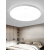 顶灯卧室客厅圆形简约现代房间超亮阳台感应灯 人体感应-24W-白光