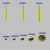铝芯黄绿双色接地线BLV2.52F42F62F102F16平方国标单芯多芯电线 黄绿双色铝芯2.5平方100米