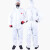 坤泽尔一次性透气膜防护服K2000白色 白色 2XL-3XL 10天 