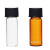 透明/棕色螺口玻璃化学试剂样品瓶 带盖密封药粉分装瓶 100个装 棕色5ml18*40mm