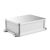 铝合金外壳防水仪器接线盒铝盒光纤分线盒铝型材盒子定制130-100 A款13010030墨玉黑
