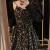 克图克连衣裙女款2024新不规则夏天女式小个子黑色夏季碎花裙子 两件套 XL