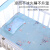 南极人(Nanjiren) 儿童凉席子 新生婴儿床凉席床垫宝宝 幼儿园夏季冰丝凉席枕头套装蓝色 120*60cm