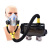 毒气强制动力送风呼吸器 锂电池粉尘过滤式便携式面具 充电油漆化 XLSFA6-3090