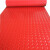 施韵令2.5mm牛筋防滑垫加厚PVC地垫门垫商用工厂仓库地胶板耐磨防水地毯 牛津红色人字 0.9米宽*5米长度