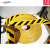 定制地胶贴耐磨橡胶 5S反光车位线定位划线 自粘标识黑黄警示防滑胶带 黄黑色光面5cm*33m
