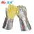孟诺（Mn）  500度耐高温手套 Mn-gr500-6 铝箔防烫芳纶防割耐磨隔热手套