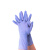 麦迪康/Medicom 1131B一次性橡胶手套 加长加厚无粉丁腈手套 紫色小号S码 100只/盒 企业专享