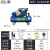 GZJB活塞式空压机工业级380v高压喷漆打气机大型打气泵空气压缩机 新国标0.9/8三相230升5.5KW