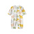 aqpa婴儿衣服宝宝夏季薄款连体衣纯棉睡衣空调服 动物郊游 80cm 