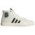 阿迪达斯 （adidas）男士高帮板鞋耐磨防滑舒适百搭帆布鞋运动休闲鞋Nizza Hi RF White/Black 标准40.5/US7.5
