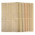 金诗洛 K5577 (45张)英文报纸包装纸 花束包装牛皮纸鲜花包装材料 红色字母50*70cm