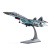 奋进者（FENJINZHE）苏35飞机迷彩模型航模摆件合金收藏摆件 1:48 苏35战斗机模型