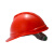 梅思安/MSA V-Gard500 PE透气孔V型安全帽一指键帽衬带下颚带 工地建筑头盔 红色 1顶 可定制 IP