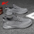 回力春夏季男鞋2024新款休闲帆布平底板鞋透气百搭防臭男士布鞋运动鞋 WXYS-0972C灰色 40