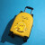 马呼屯儿童行李箱卡通登机箱万向轮18英寸旅行密码箱黄色开心皮卡丘