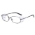 金属框防镜防冲击安全眼镜护目镜可配近视镜老花镜眼镜架 齐佑DM276眼镜送眼镜盒布