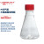 LABSELECT甄选 17311 500ml三角细胞培养瓶摇菌瓶锥形透气盖PC玻璃瓶  ,1个/包