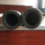 黑色珍珠棉空心圆管EPE泡沫管防撞保护包边钢筋套管保温管  100cm 外径55内径35mm黑色1米