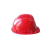 免费印字 安全帽工地国标加厚透气施工建筑工程领导监理劳保头盔男定制LOGO V型款 02红