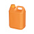 兰诗（LAUTEE）DA2202 加厚塑料桶酒桶带盖方桶香精包装桶多规格塑料壶 2.5L（蓝色）2个装
