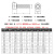 镖玛 内六角螺栓 M10*40mm 8.8级 10个/件 一件装