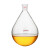 希万辉 茄型玻璃烧瓶实验室旋转蒸发反应瓶茄型烧瓶 （1个装）29/2000ml