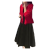 诺煦大码胖妹妹2024年新款初春季洋气心机连衣裙遮肉两件套装女泫 灰色外套+长裙套装 2XL 建议140-160斤