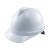 HKNA世达V型ABS安全帽国标建筑工程施工工地加厚领导安全头盔五色可选 TF0201W白色ABS标准款