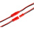 尺越 JST-2P母头/公头 插座对插线连接线  公母插头红黑 5条/包 单位：包 2P公头+母头20cm