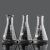 三角烧瓶实验室玻璃锥形瓶500ml喇叭口广口 1000ml(直口/广口)