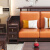 歆木一品新中式乌金木实木沙发组合现代简约客厅轻奢简约布艺古典全套家具 转角沙发