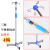 封浮 加厚便携不锈钢高低可调节输液架移动带轮家用吊瓶架点滴架输液架不锈钢三脚 4钩 加厚杆