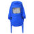 定制耐低温防护面罩LNG液化加气站冷库专用头罩防寒防冻防液氮头罩 防水防液氮手套蓝色42CM