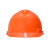 梅思安V-GardABS标准型一指键帽衬V型无孔安全帽施工建筑工地劳保防撞头盔橙色1顶