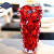 BOHEMIA新品进口水晶玻璃花瓶现代简约水果盘装饰花瓶摆件客厅摆件糖果缸 捷克丽博透明款花瓶35CM