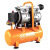鸣固丨空压机无油低音小型充气泵；750W-9L含4件套