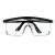 星曌电焊眼镜焊工专用防打眼防强光电弧焊接氩弧焊劳保男护目镜 透明3付(非焊接用)(送眼镜袋+布)