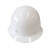 天安（TIAN AN)车间配置安全头盔 监理/监工安全帽 工程建筑电力施工业安全头盔塑钢安全帽TA-8S 白色