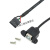 USB2.0打印线主板5针转接线5Pin杜邦端子全.铜线芯带屏蔽耳朵 0.