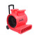 超宝（CHAOBAO）CB-900E 强力吹地机 红色 吹风机商用大型三速吹干机 吹地毯机鼓风机地面烘干机