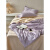 原达芋泥紫天丝棉纯色双拼床上四件套1.5m1.8米公寓被套床单丝滑舒适 XBY-天丝棉紫缇(紫缇+小麦色) A1.2m床三件套/适用150x200cm被