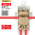 快速接线端子铜接头线夹大功率对接导电电线连接器 2.5-50平方 T型一分二