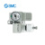 SMC AC10B-AC40B-A 系列 空气组合元件:空气过滤器+减压阀 AC30B-03G-A